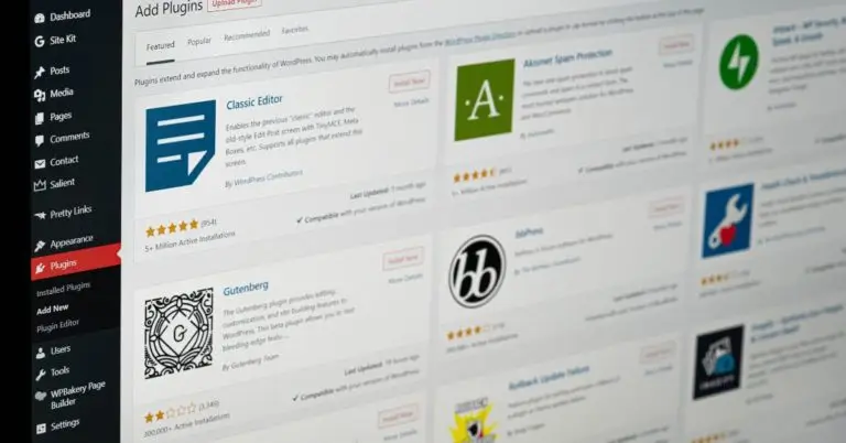 wordpress website backend