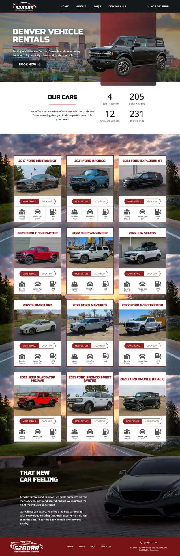 5280 Rentals & Reviews full page